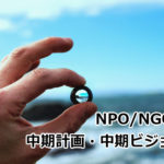 NPOが策定している中期計画の事例